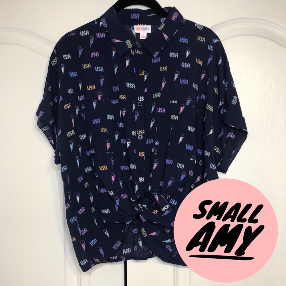 New LuLaRoe Amy Top ⚡️